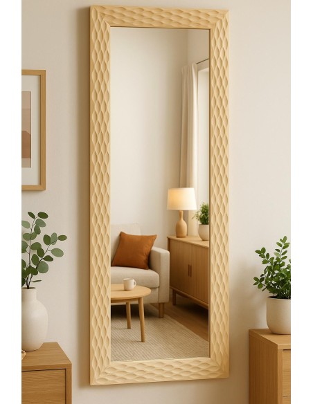 23100-qd miroir camdel - 80*180*2.3 - bois massif
