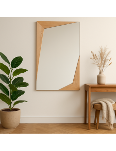 1818-vv miroir yvet - 60*98*3.6 - bois massif