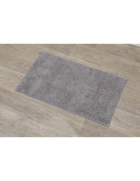 tapis polyester 45x75 cm - gris