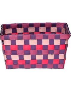 panier gm pp 19x13x9,5 cm - multicolore violine