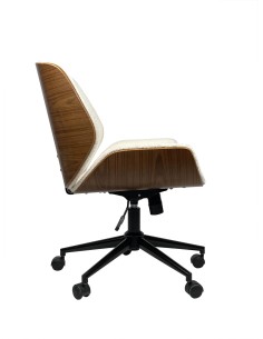 chaise bureau ducasse- beige- 58x62x95cm