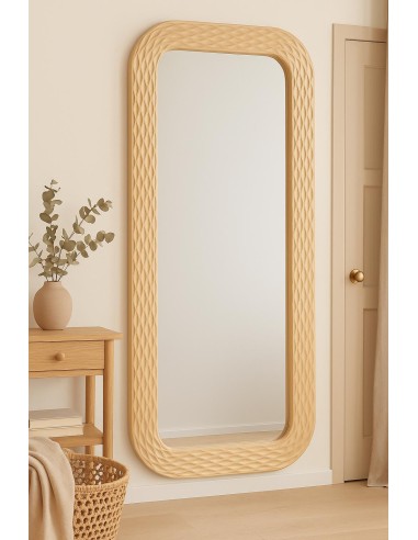 23100-qd-4 miroir abal - 80*180*2.3 - bois massif
