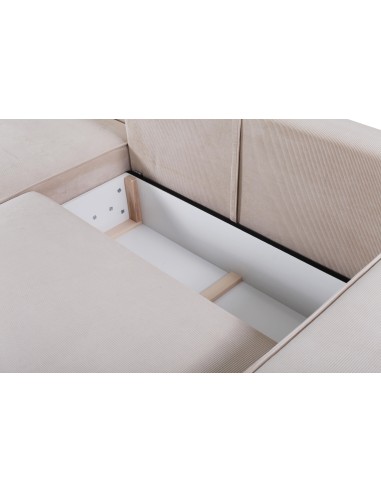 zoom 19 / canape angle gauche  fiord gris