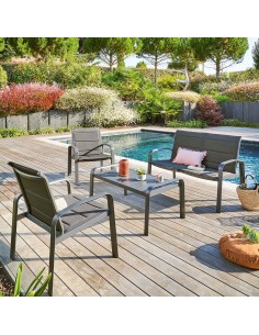 165653f  - salon elyn 4p olive/graphite