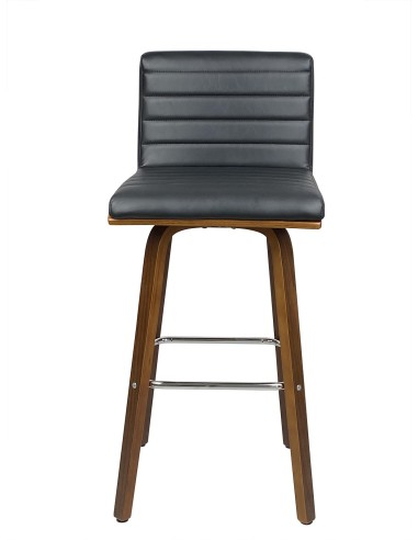 tabouret berthillon / noir -43.5x52x72.5cm