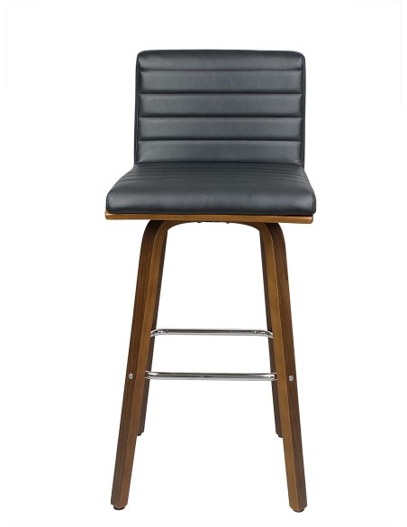 tabouret berthillon / noir -43.5x52x72.5cm