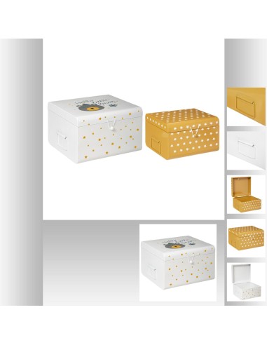 174045 - cantine metal carre x2