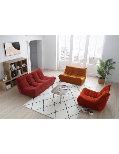 sofa taiga 1 pl - mav38/taupe - 87x102x76cm