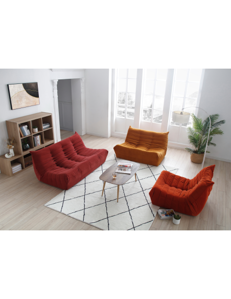 sofa taiga 1 pl - mav38/taupe - 87x102x76cm