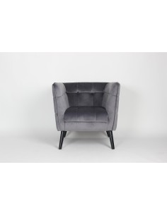 445351-fauteuil linda velours gris 72x77,5xh75,5cm peids nat