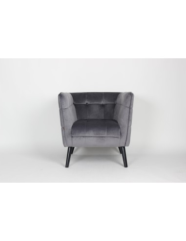 445351-fauteuil linda velours gris 72x77,5xh75,5cm peids nat