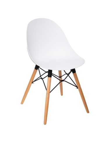 166774b-chaise pp ezra - blanc