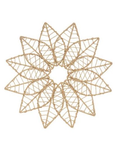 182083-deco mur met/papier etoile d68