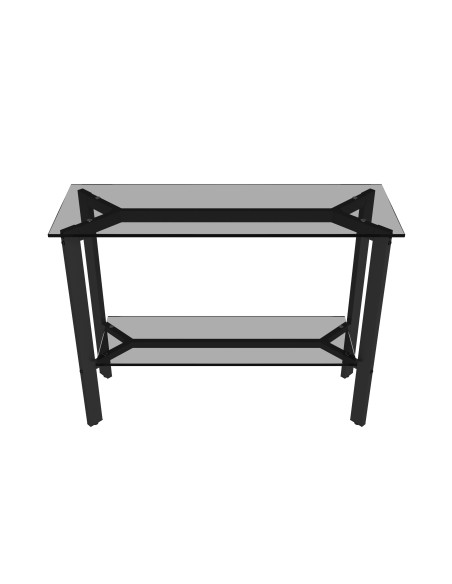 console flex  - plateau fume- 100x35x75cm