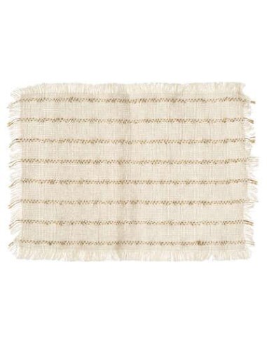 176984a - set table jute blanc 45x30