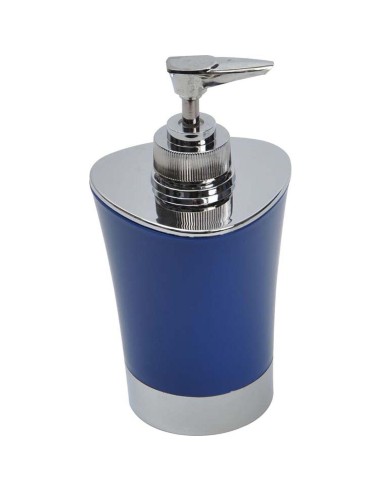 distributeur a savon pp conique 280 ml - bleu marine