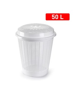 1148901 - coffre é linge rond blanc