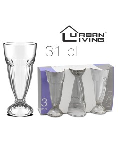 verre a milkshake x3 31 cl