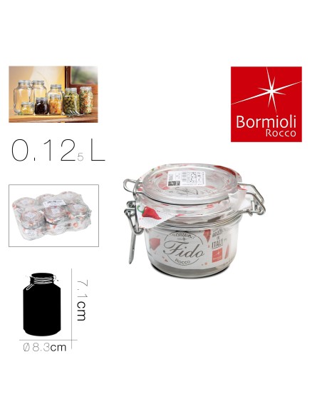 87634 - fido bocal herm 12.5 cl