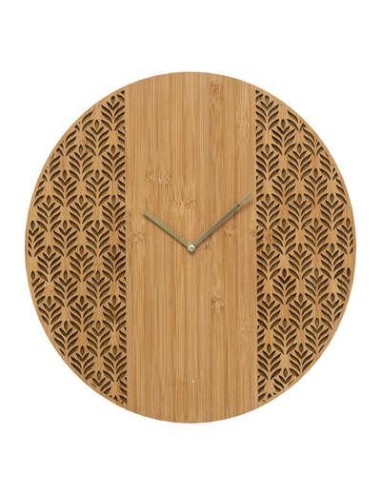 185809-horloge bambou palm d50