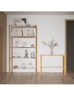 etagere flex  - plateau fume - 100x35x185cm