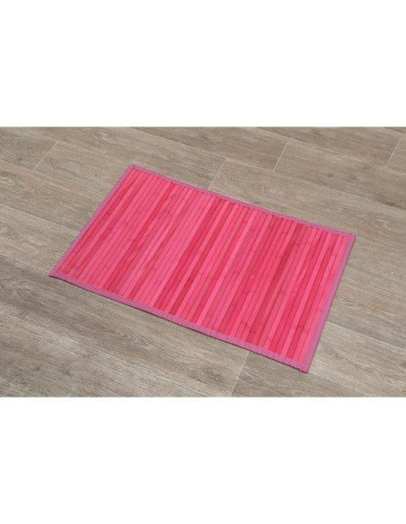 tapis bambou 50x80cm - fuchsia