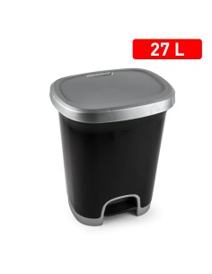 12061z5 - poubelle avec pedale color 27 l np