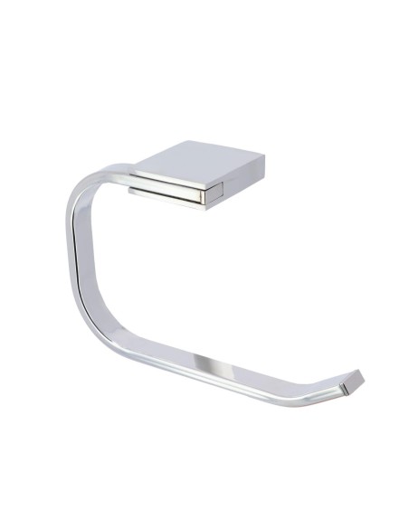 967199-derouleur papier wc a fixer zamack/acier inoxidable - chrome