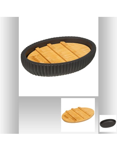 174542b-porte savon charbon modern