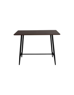 console lewis - placage noyer & pieds metal noirs /120x60x95cm