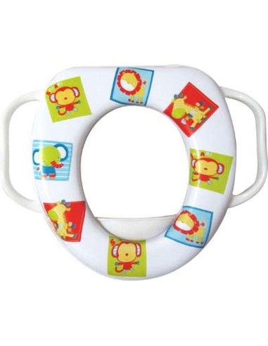 430325 - reducteur wc enfant mousse avec poignees - enfantine