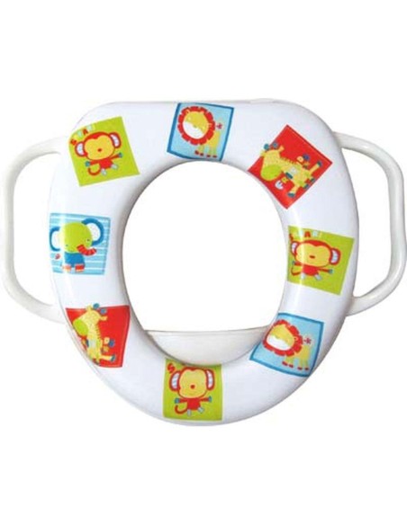 430325 - reducteur wc enfant mousse avec poignees - enfantine