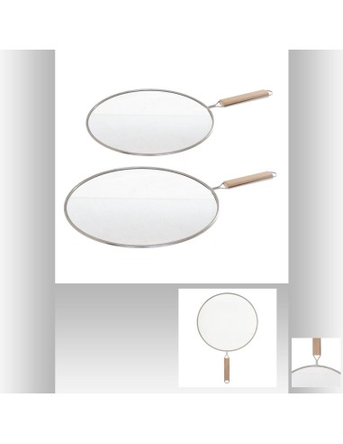 120345a - couvercle anti projection x2 L. 28,7 x P. 0,7 x H. 43,5 cm