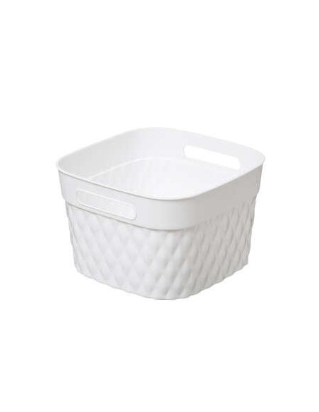 174575i-panier carre 20x13 blanc disco