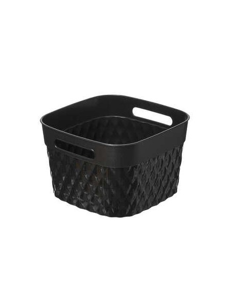 174575j-panier carre 20x13 noir disco