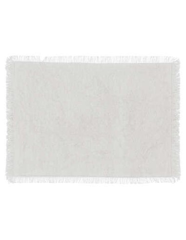 188807e - set table maha blanc 45x30