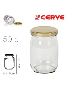 10769-bocal hermetique sottovetro 50 cl diam 9.1 x 12.1 cm