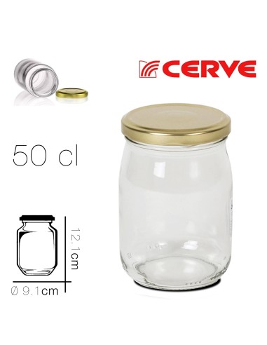 10769-bocal hermetique sottovetro 50 cl diam 9.1 x 12.1 cm