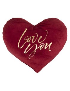185284-coussin coeur vel imp or 30x30