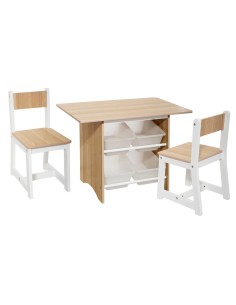 table bacs x4 + chaise x2