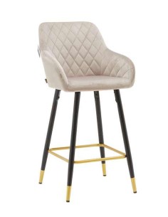453950-tabouret de bar rani en velours beige
