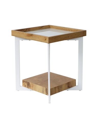 chevet zazna 45x45x55  blanc