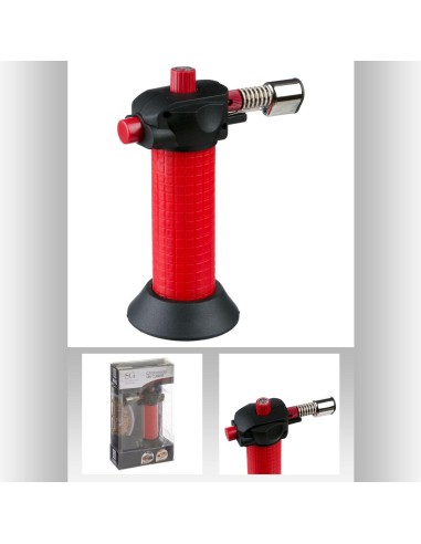 100145a - bruleur a creme brulee L. 10 x P. 6 x H. 13,5 cm