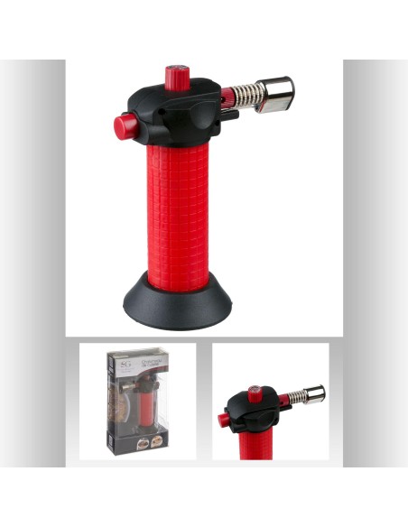 100145a - bruleur a creme brulee L. 10 x P. 6 x H. 13,5 cm