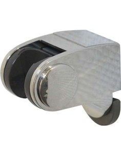 3600102 - support de douchette ajustable a fixer - chrome
