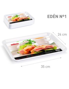 1185301 - 	plateau grand eden blanc