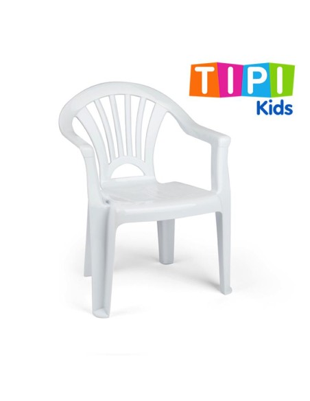 1217501 - chaise pour enfant tipi blanc