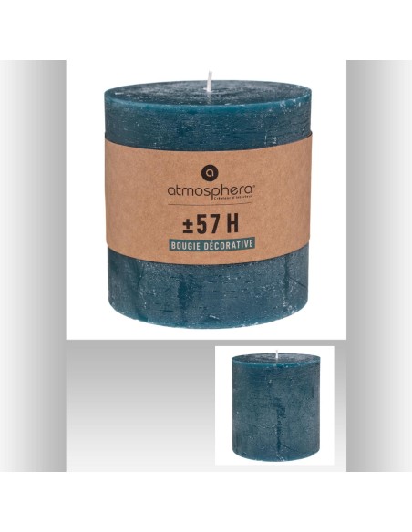 103124c - bougie rnd olia can 10x10 D. 10 cm