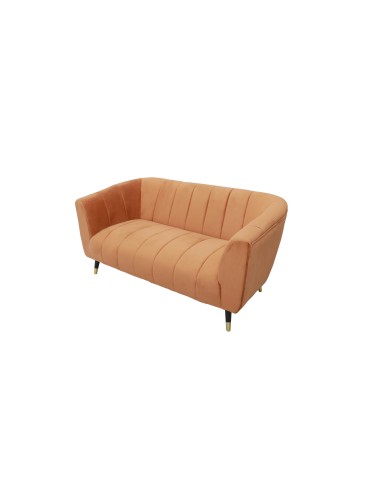 454414-brooklyn 3plc canape velours gris 245x75x75cm