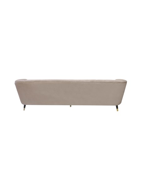 454438-brooklyn 3plc canape velours rouille 245x75x75cm